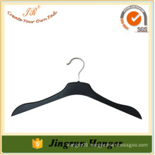 Assessed Supplier Custom Made High-End Black Plastic Clothes Hangers